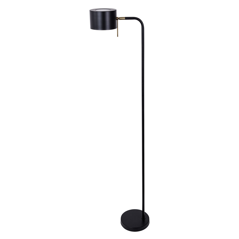 Торшер Arte Lamp Sebastian A7051PN-1BK Торшер Arte Lamp Sebastian A7051PN-1BK