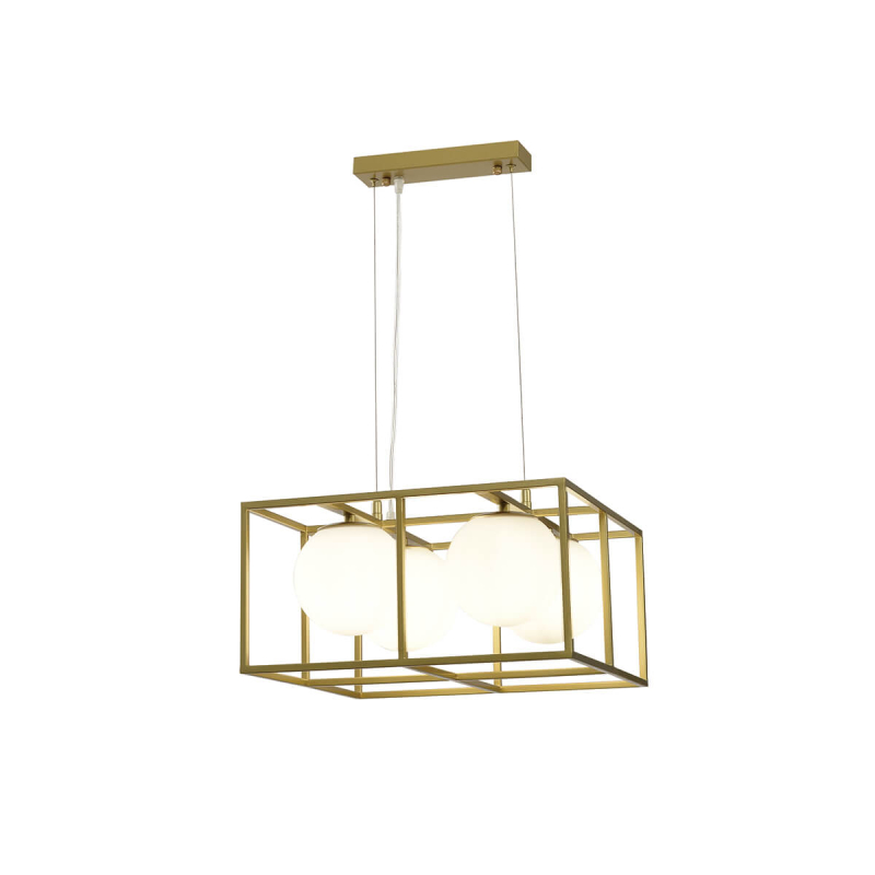 Подвесная люстра iLamp Golden P2484-4 GD Подвесная люстра iLamp Golden P2484-4 GD