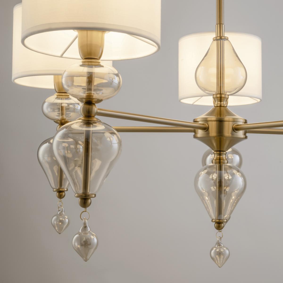 Люстра на штанге Freya Raise FR5369CL-05BS