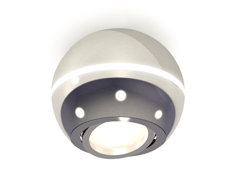 Накладной поворотный светильник с дополнительной подсветкой Ambrella Light Techno XS1104011 (C1104, N7003) Накладной поворотный светильник с дополнительной подсветкой Ambrella Light Techno XS1104011 (C1104, N7003)