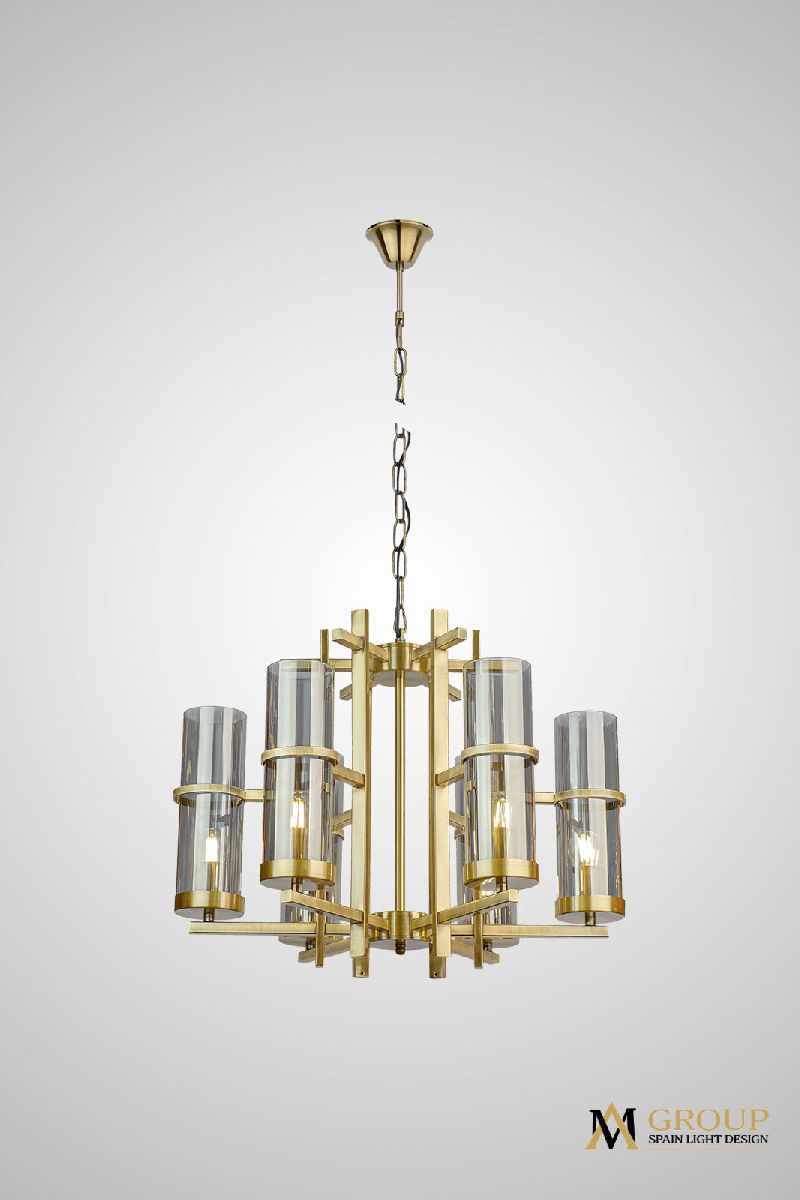 Подвесная люстра AM Group AM273-D6 AB Подвесная люстра AM Group AM273-D6 AB