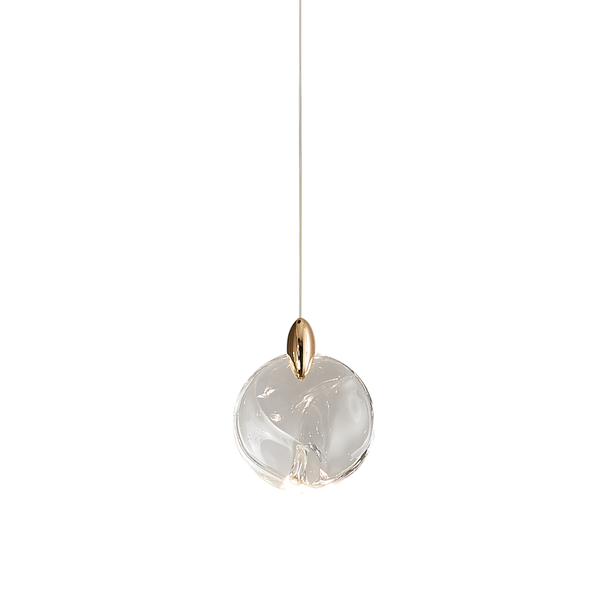 Подвесной светильник Delight Collection OD2440-1 gold/clear Подвесной светильник Delight Collection OD2440-1 gold/clear