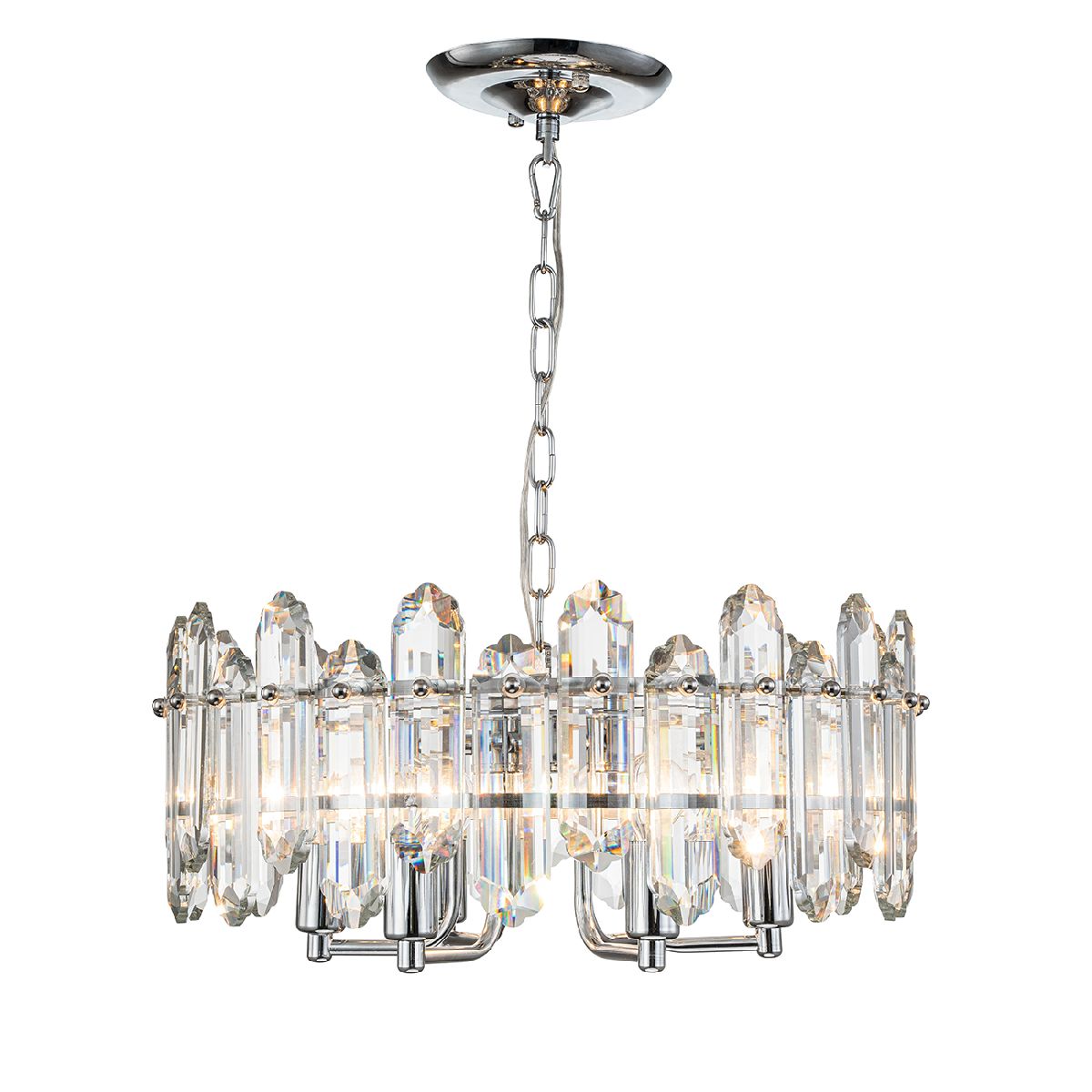 Подвесная люстра Escada Tiara 2111/6S Chrome Подвесная люстра Escada Tiara 2111/6S Chrome