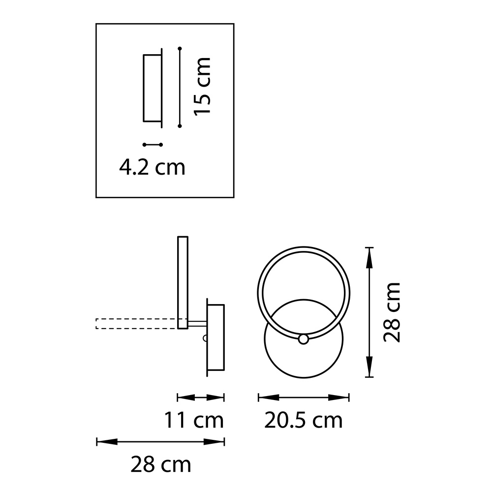 Бра Lightstar Breve 749612