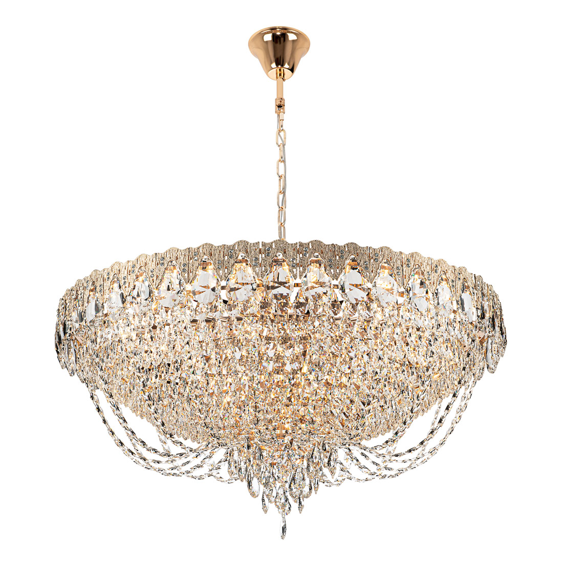 Подвесная люстра Modelux ML.8881.24P GD Подвесная люстра Modelux ML.8881.24P GD