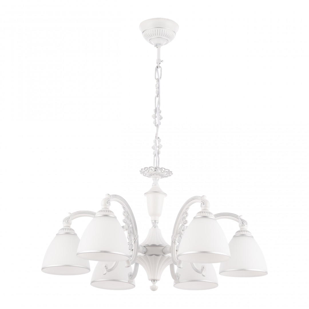 Подвесная люстра Arte Milano 341837/6 WT+SL Подвесная люстра Arte Milano 341837/6 WT+SL