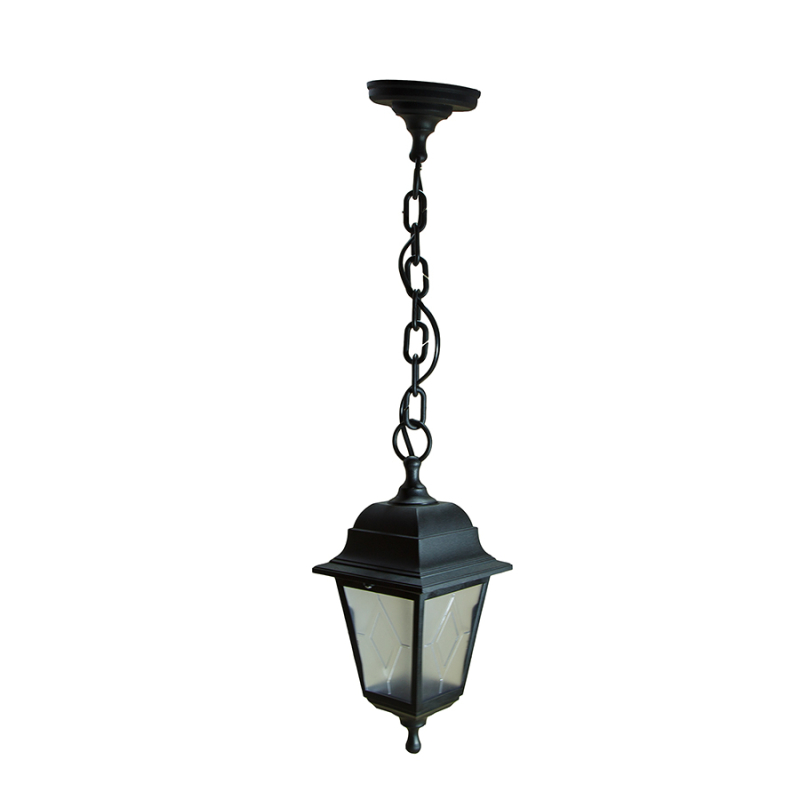 Уличный подвесной светильник Uniel UUL-A01H 60W/E27 IP44 BLACK SILVER Уличный подвесной светильник Uniel UUL-A01H 60W/E27 IP44 BLACK SILVER