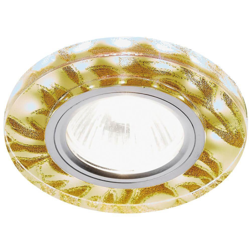 Встраиваемый светодиодный светильник Ambrella Light Led S232 W/G Встраиваемый светодиодный светильник Ambrella Light Led S232 W/G