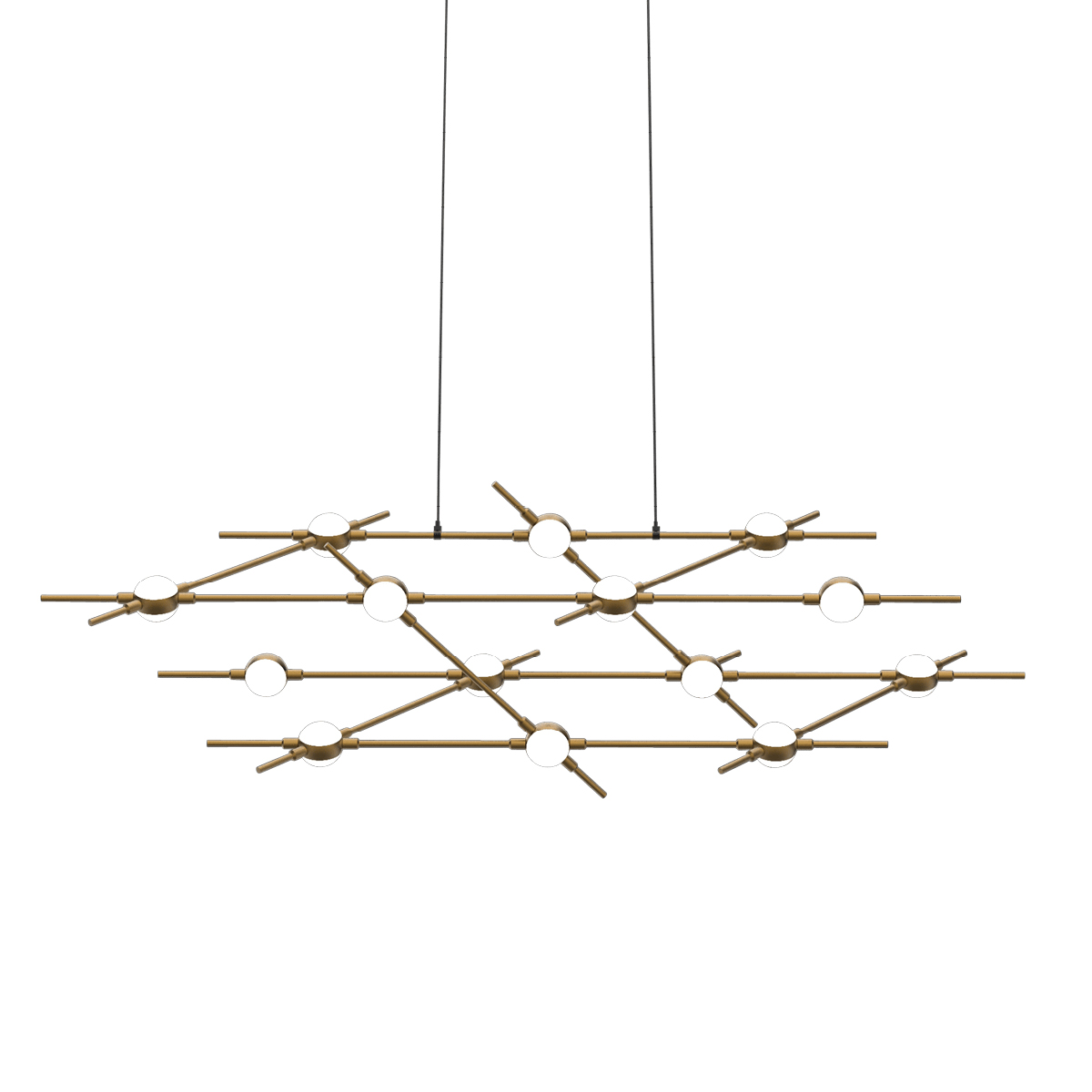 Подвесная люстра DeLight Collection Molecular MD18001067-14A black/gold Подвесная люстра DeLight Collection Molecular MD18001067-14A black/gold