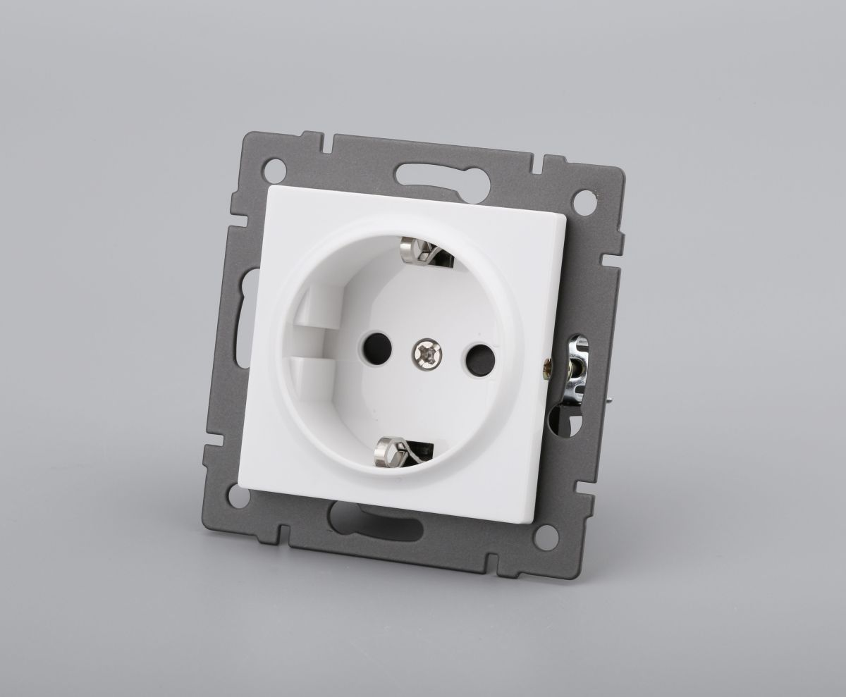 Механизм электрической розетки Arlight SCT-MEU1-PL-WH-V (250V, 16A) 049814