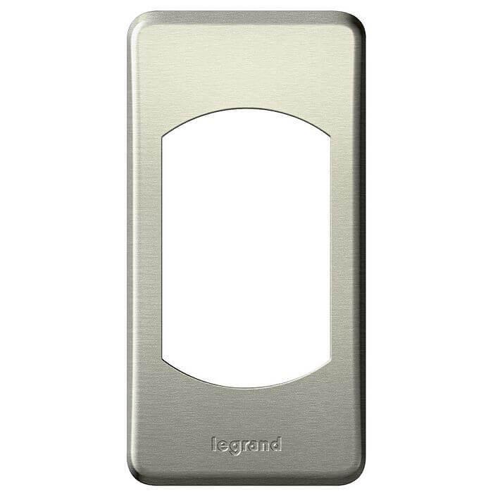 Рамка 1-постовая Legrand Celiane титан 068900