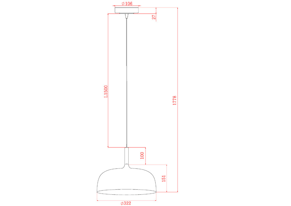 Подвесной светильник Arte Lamp Kayla A7102SP-1WH