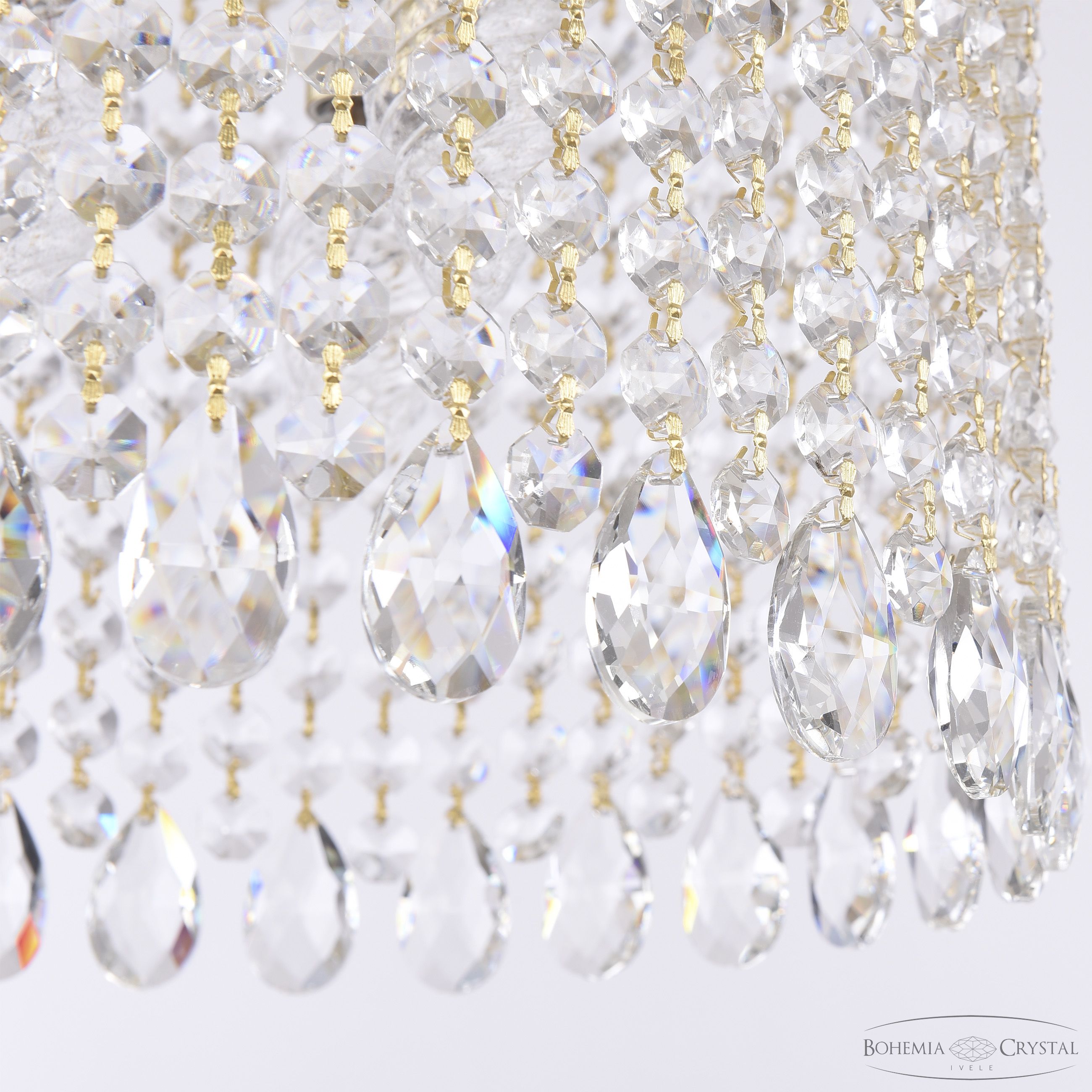 Потолочная люстра Bohemia Ivele Crystal AL19201/25FL WMG