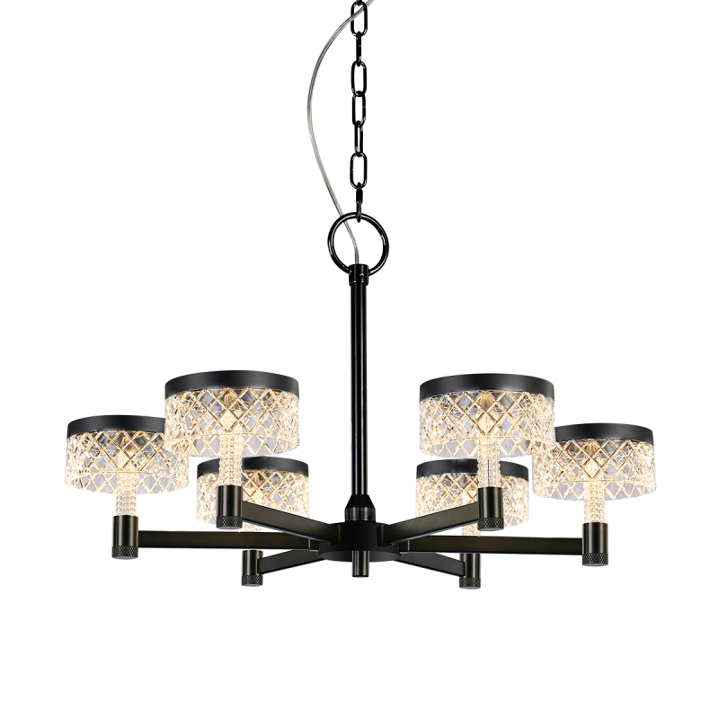 Подвесная люстра Delight Collection MD21020075 MD21020075-6A matt black Подвесная люстра Delight Collection MD21020075 MD21020075-6A matt black