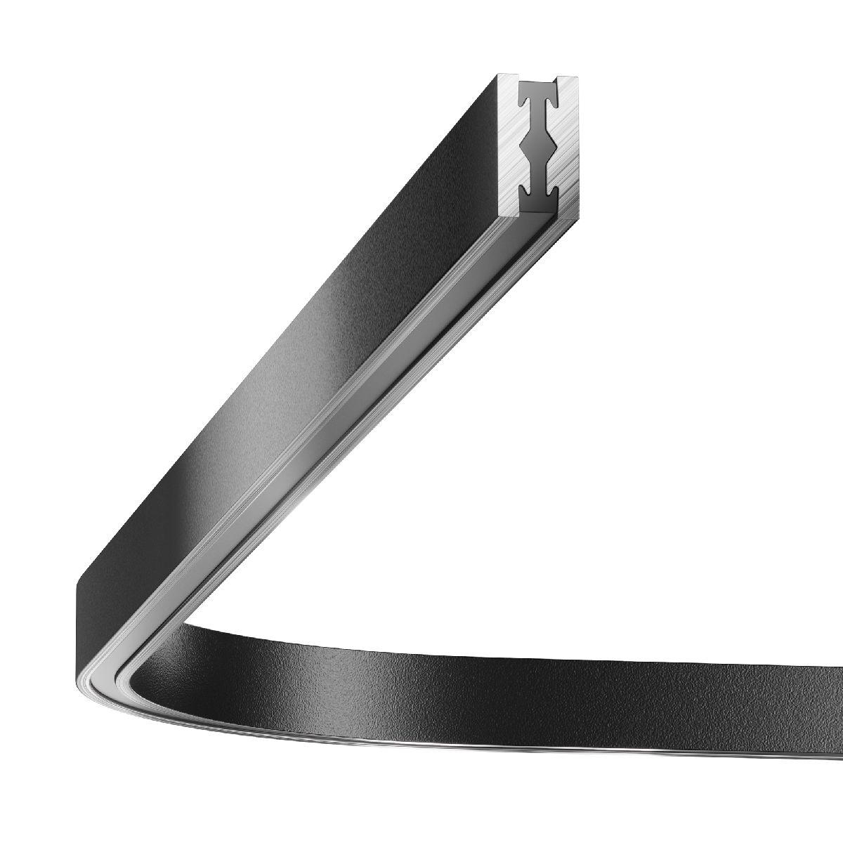 Радиусный коннектор для шинопровода Maytoni Flarity TRX154-RC80-B Радиусный коннектор для шинопровода Maytoni Flarity TRX154-RC80-B