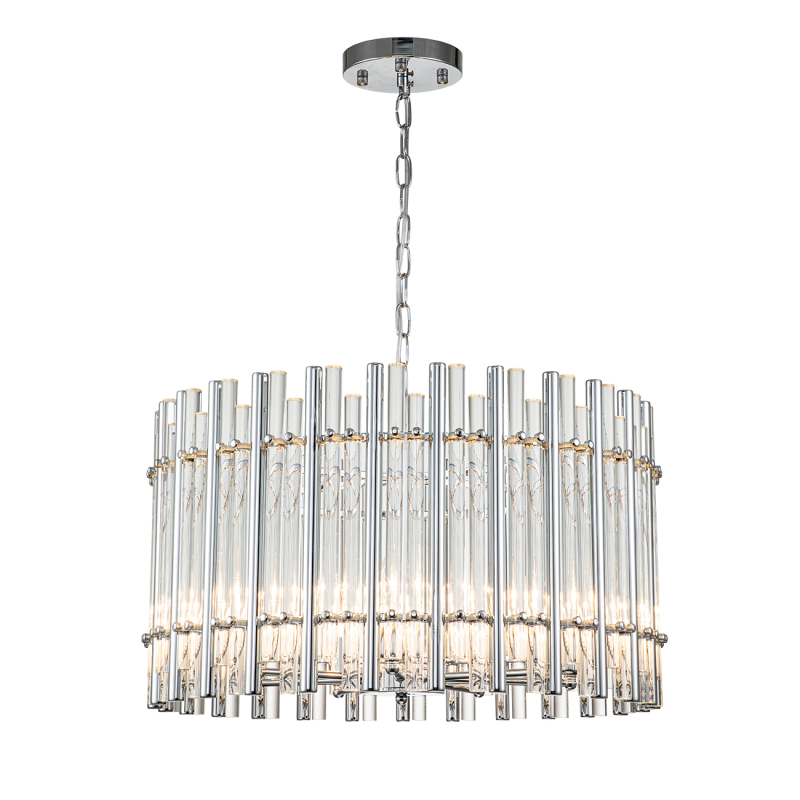 Подвесная люстра Indigo Violino 12025/7P Chrome V000308 Подвесная люстра Indigo Violino 12025/7P Chrome V000308