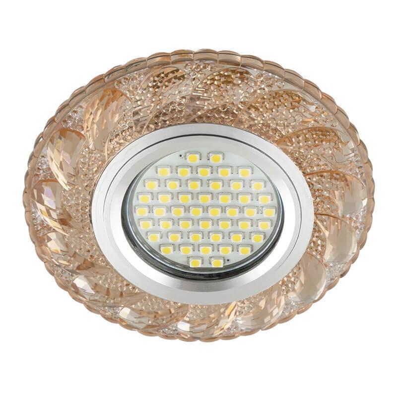 Встраиваемый светильник Fametto Luciole DLS-L147 Gu5.3 Glassy/Tea Встраиваемый светильник Fametto Luciole DLS-L147 Gu5.3 Glassy/Tea