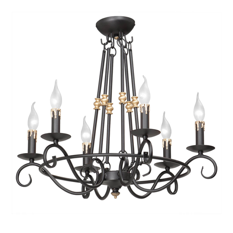 Подвесная люстра Vitaluce V1039/6 Подвесная люстра Vitaluce V1039/6