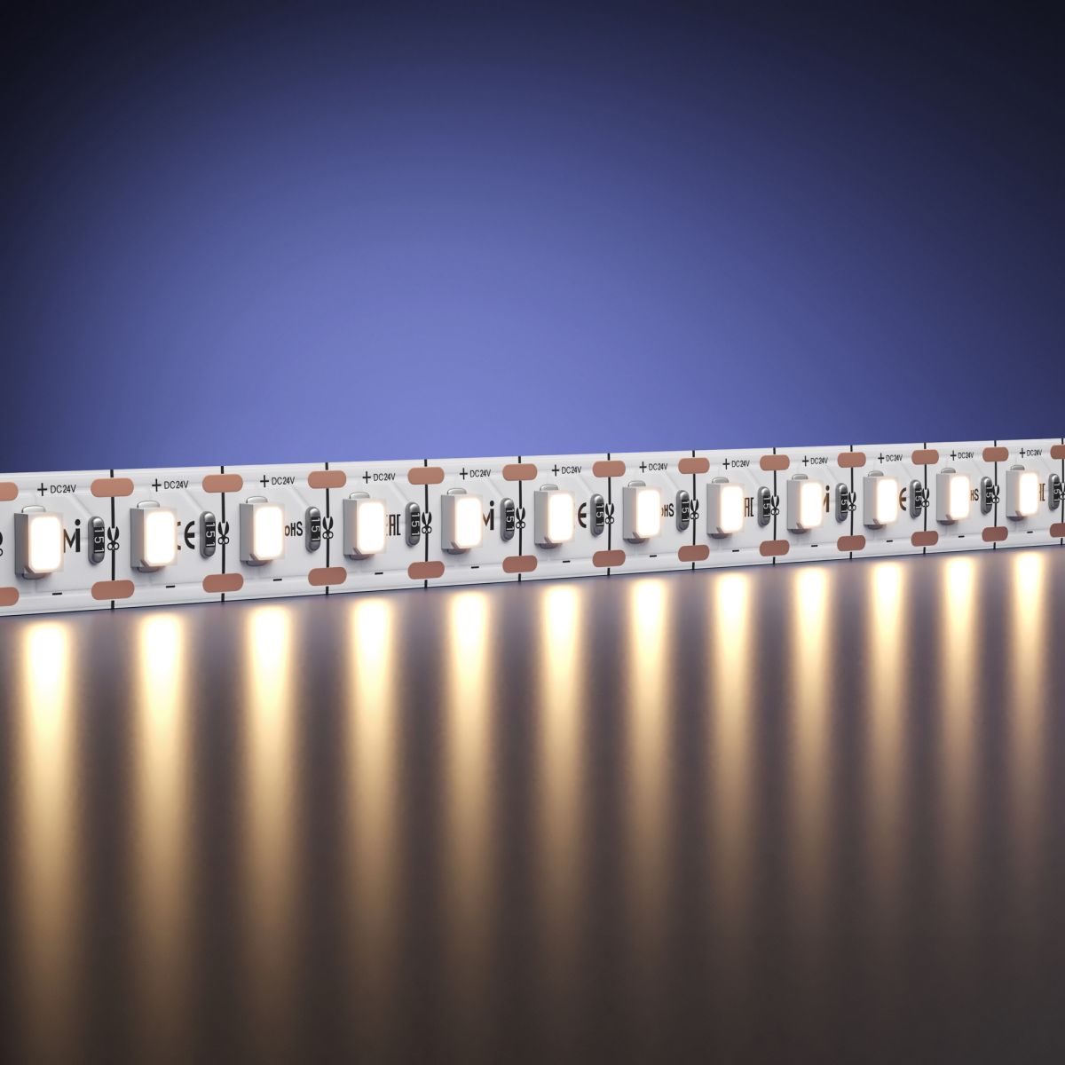 Светодиодная лента Maytoni Led Strip 24В 2835 5Вт/м 3000К 5м IP 20 201274