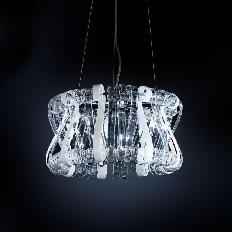 Подвесная люстра Citilux Volution Bianco EL326P09.1 Подвесная люстра Citilux Volution Bianco EL326P09.1