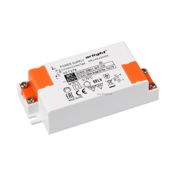 Блок питания Arlight ARJ-KE42500A (21W, 500mA, PFC) 021378 Блок питания Arlight ARJ-KE42500A (21W, 500mA, PFC) 021378