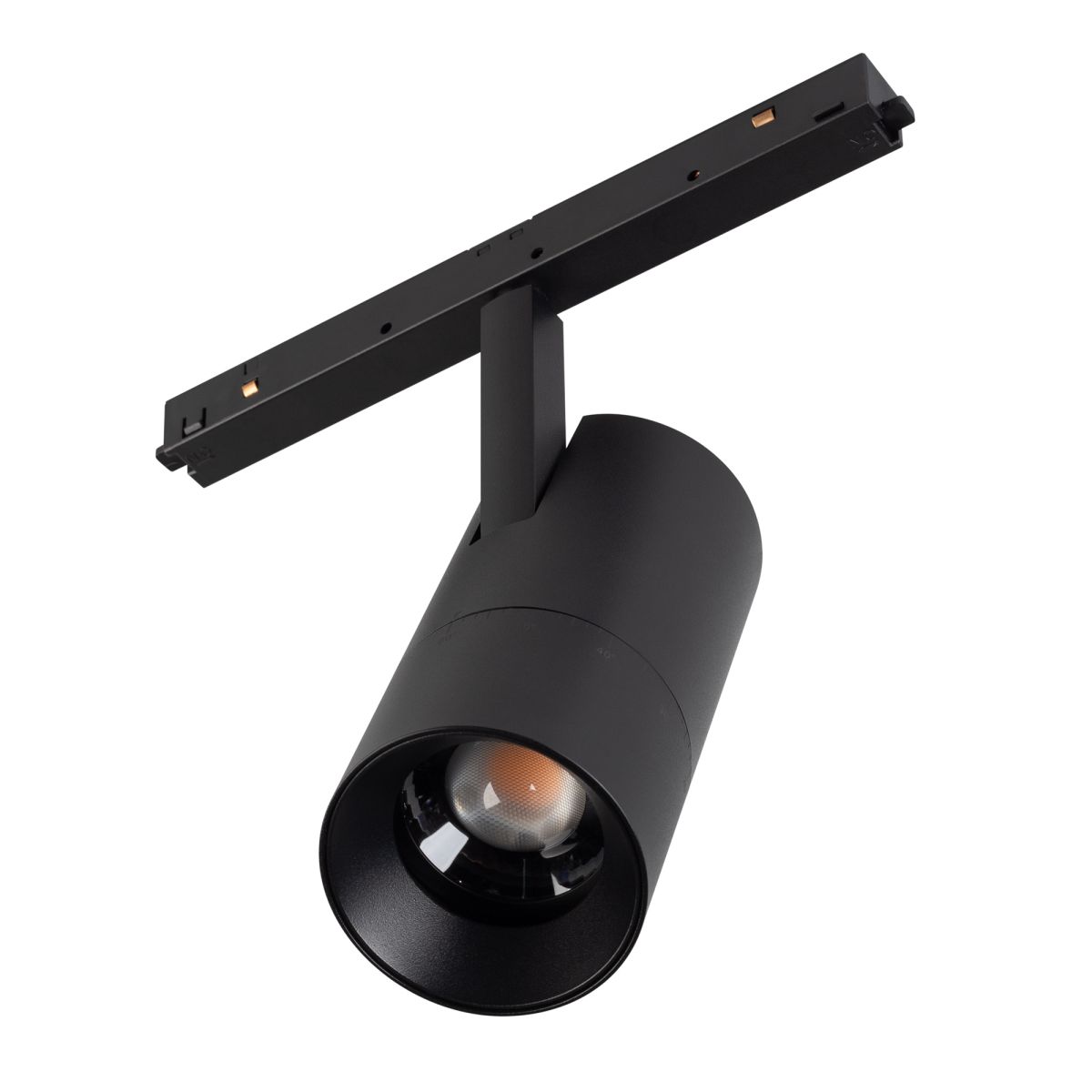 Трековый магнитный светильник ArlightMAG-ORIENT-SPOT-ZOOM-R65-15W Warm3000 (BK, 20-60 deg, 48V) (IP20 Металл) 038373(1)