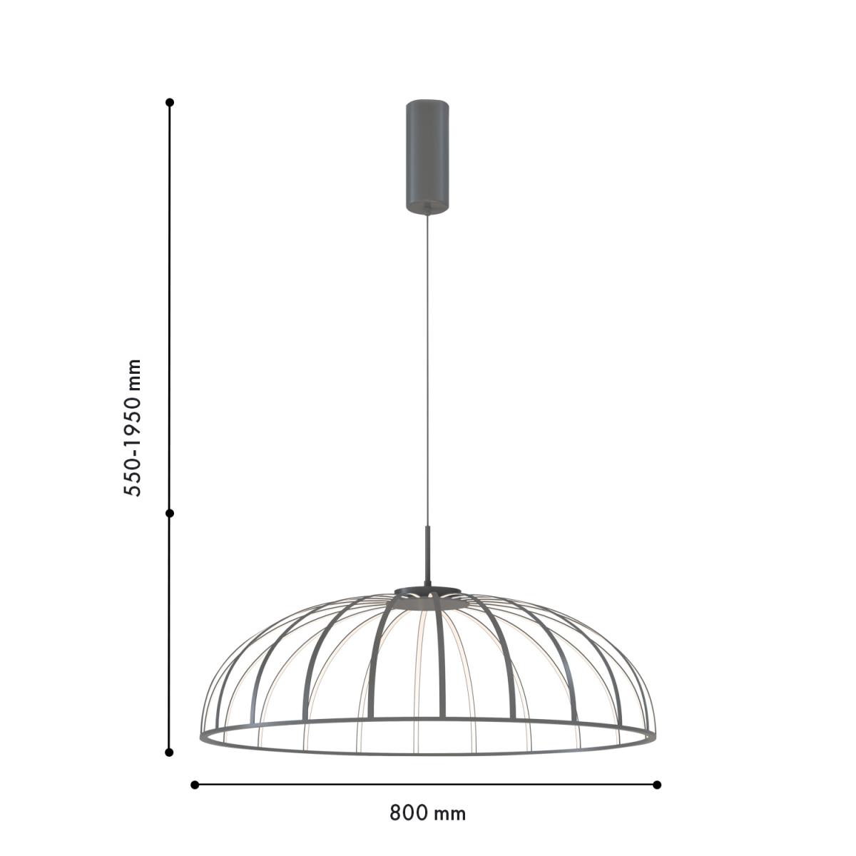 Подвесная люстра Favourite Vertex 4285-8P