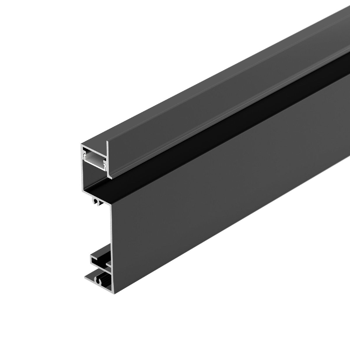 Профиль Arlight PLINTUS-H73-F-2000 BLACK 043480 Профиль Arlight PLINTUS-H73-F-2000 BLACK 043480