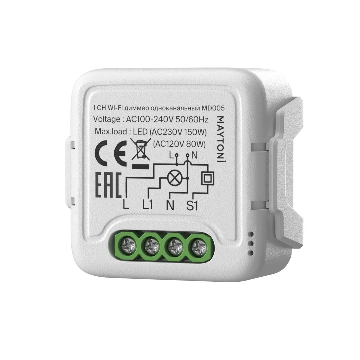 Wi-Fi диммер одноканальный Maytoni MD005 Wi-Fi диммер одноканальный Maytoni MD005