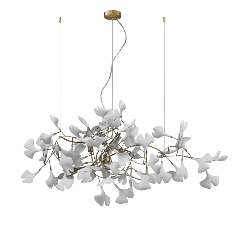 Подвесная люстра Delight Collection 10881P/L800 gold/white Подвесная люстра Delight Collection 10881P/L800 gold/white