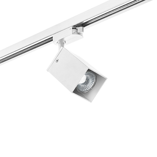 Трековый светильник Lightstar Track 1 white A1T216336 (592256+216336) Трековый светильник Lightstar Track 1 white A1T216336 (592256+216336)