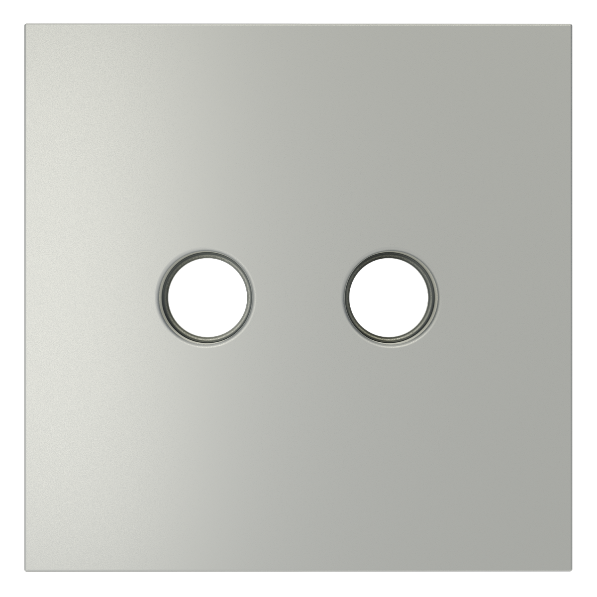Накладка для розетки телевизионной оконечной TV+SAT Voltum S70 (сталь) VLS001605