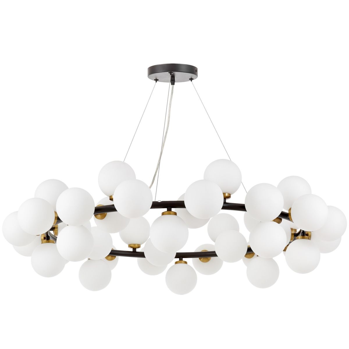 Подвесная люстра Lumina Deco Marsiada LDP 6033-40 BK+MD Подвесная люстра Lumina Deco Marsiada LDP 6033-40 BK+MD