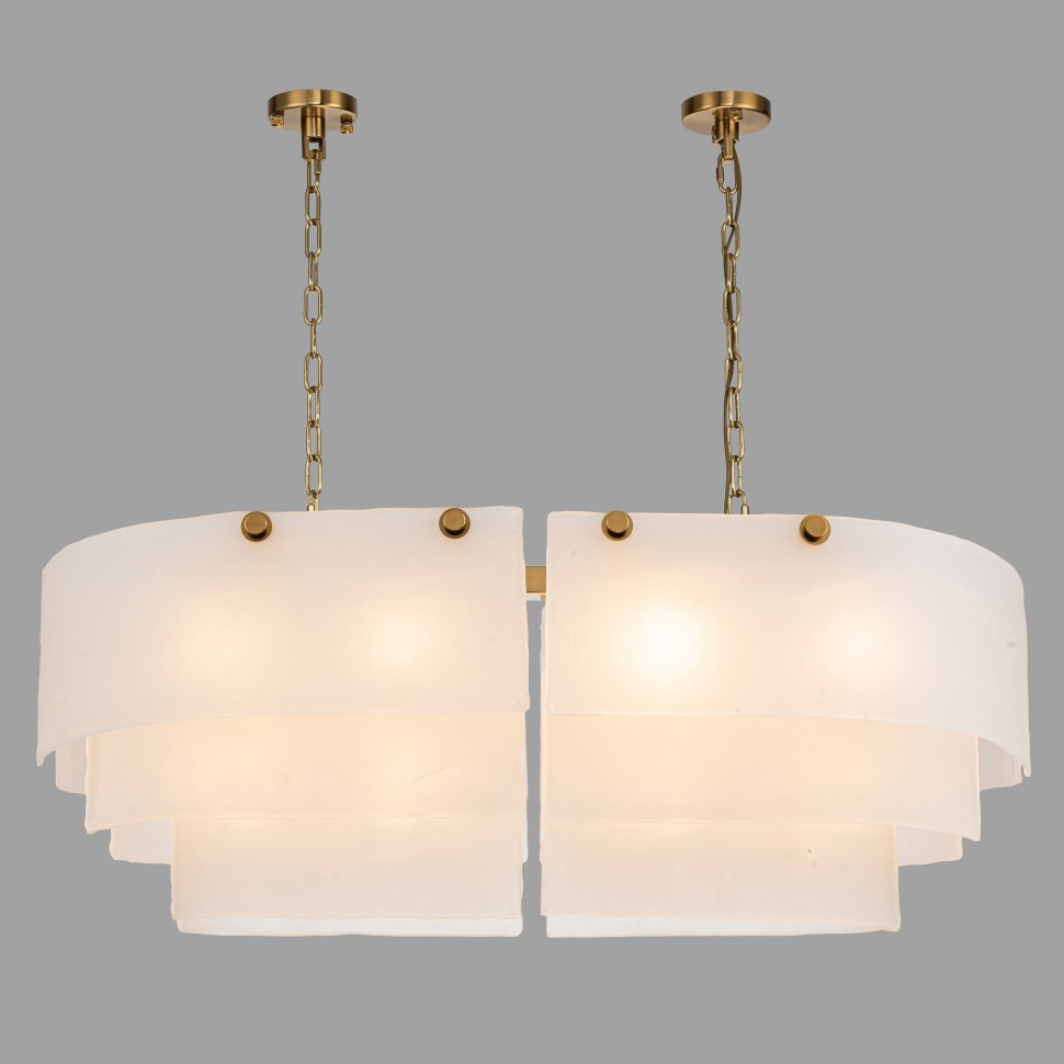 Подвесная люстра Belfast Erskine 22352-1000-12 GL MT Подвесная люстра Belfast Erskine 22352-1000-12 GL MT