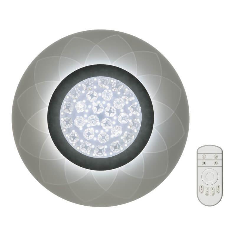 Потолочный светодиодный светильник Fametto Nimfea DLC-N503 42W ACRYL/CLEAR Потолочный светодиодный светильник Fametto Nimfea DLC-N503 42W ACRYL/CLEAR