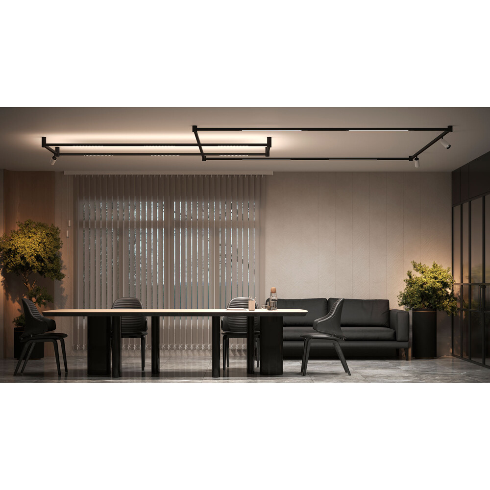 Трековый магнитный светильник Arte Lamp Optima A7364PL-1BK