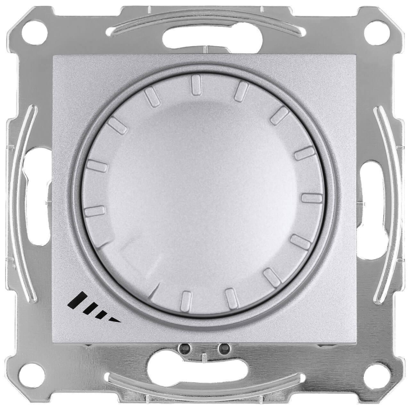 Светорегулятор LED поворотно-нажимной универсальный 4-400 Вт Schneider Electric Sedna SDN2201260 Светорегулятор LED поворотно-нажимной универсальный 4-400 Вт Schneider Electric Sedna SDN2201260