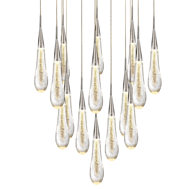 Подвесной светильник Delight Collection Pour MD-023B-15 chrome Подвесной светильник Delight Collection Pour MD-023B-15 chrome