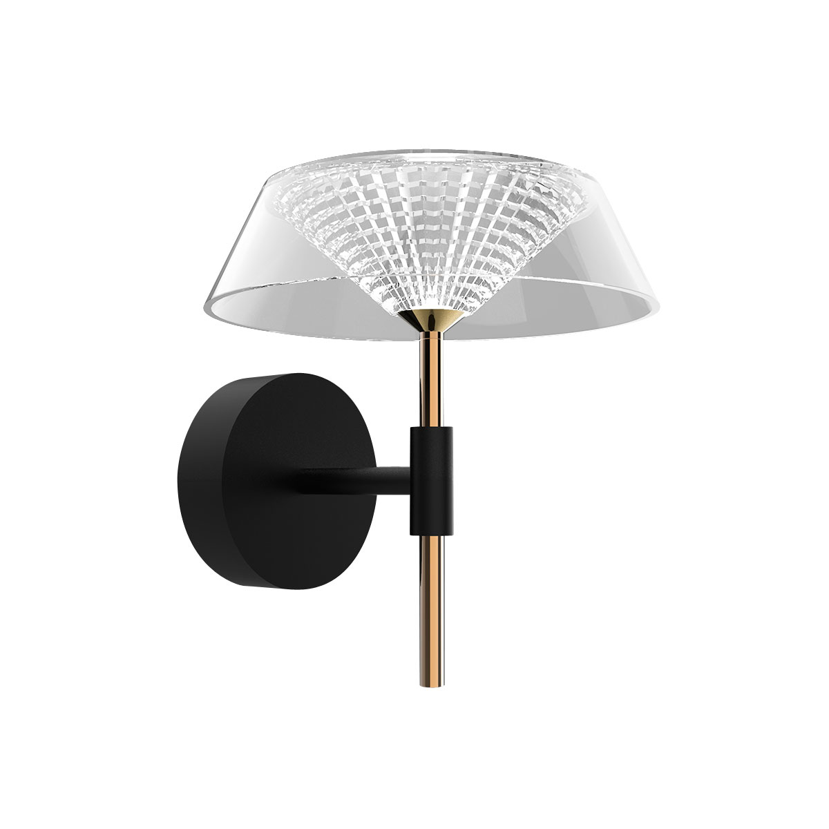 Бра DeLight Collection MB21001018-1A black/gold Бра DeLight Collection MB21001018-1A black/gold