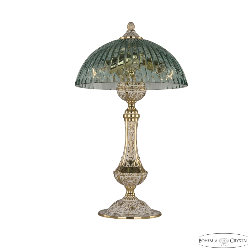 Настольная лампа Bohemia Ivele Crystal Florence 71100L/25 GW Birusa/H-1K