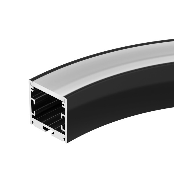 Алюминиевый профиль Arlight SL-ARC-3535-D320-A90 Black (дуга 1 из 4) 032676 Алюминиевый профиль Arlight SL-ARC-3535-D320-A90 Black (дуга 1 из 4) 032676