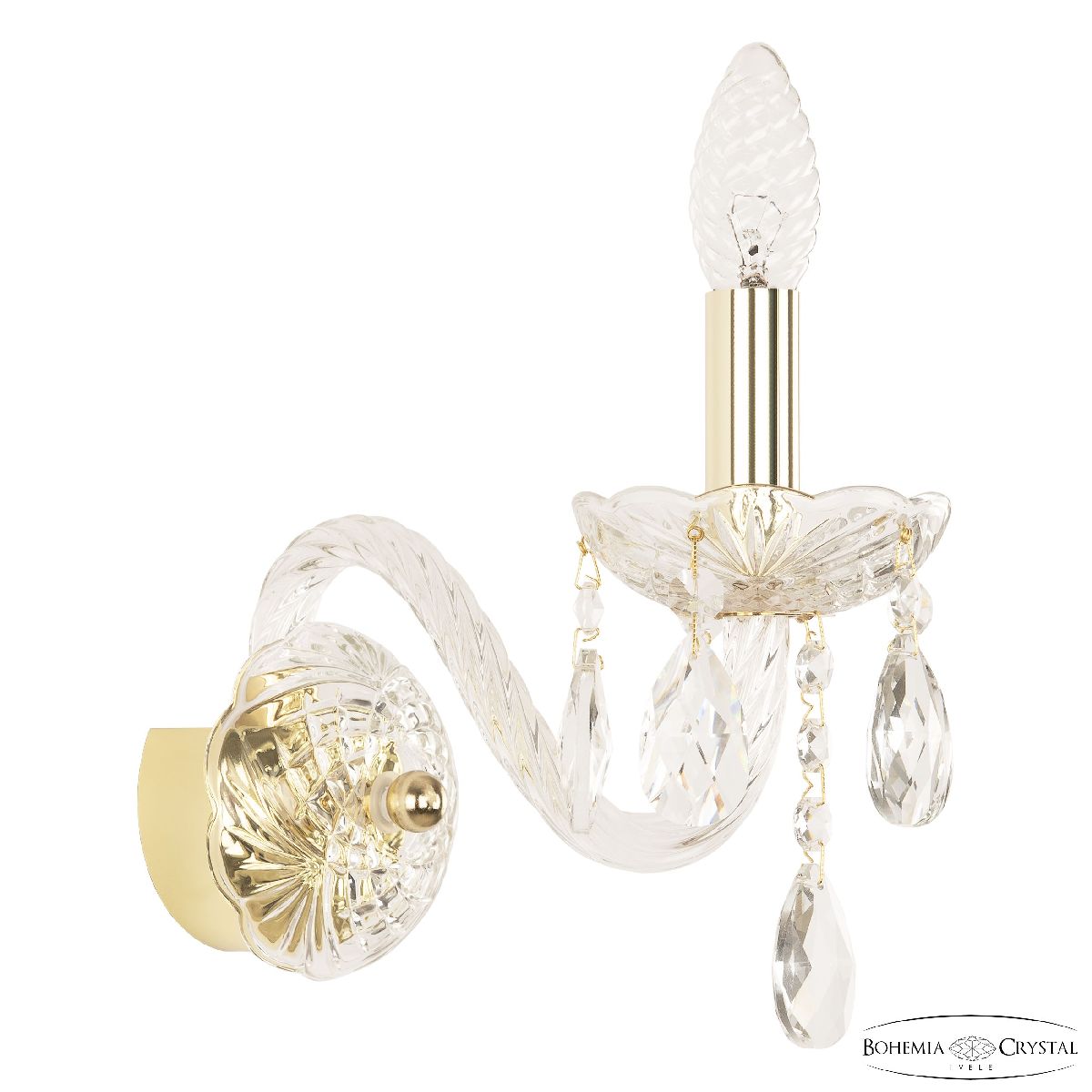 Бра Bohemia Ivele Crystal 101B/1/165 G Бра Bohemia Ivele Crystal 101B/1/165 G