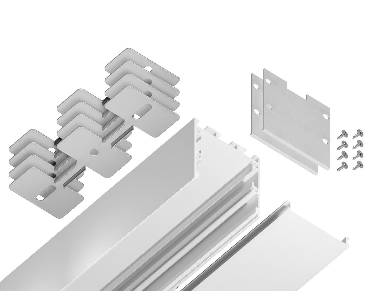 Алюминиевый профиль Ambrella Light Profile System GP2550WH