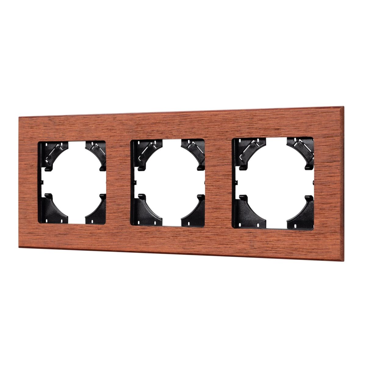 Рамка на 3 поста из натурального дерева Arlight FRM-XSILO-WD-3-NL 050873