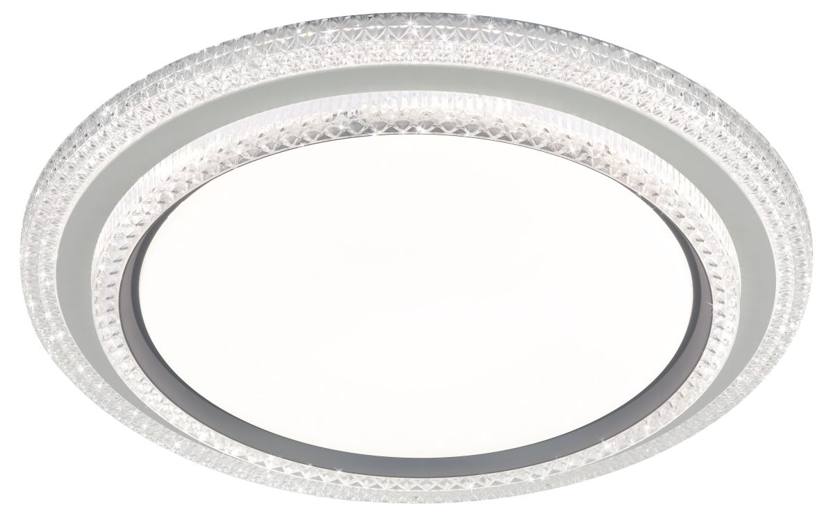 Потолочный светильник Эра SPB-6 Sunny 86W-3K-6,5K-RC WH+GR Б0070185