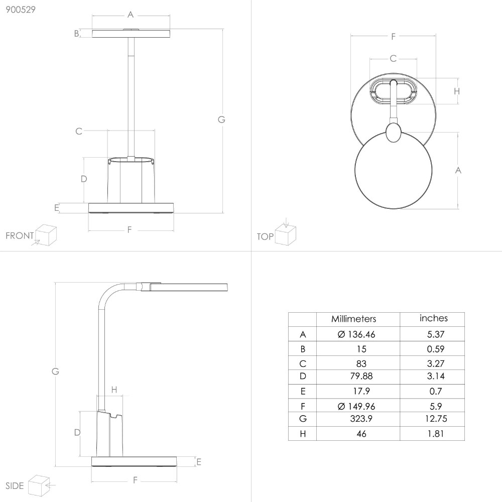 Настольная лампа Eglo Brolini 900529 Настольная лампа Eglo Brolini 900529