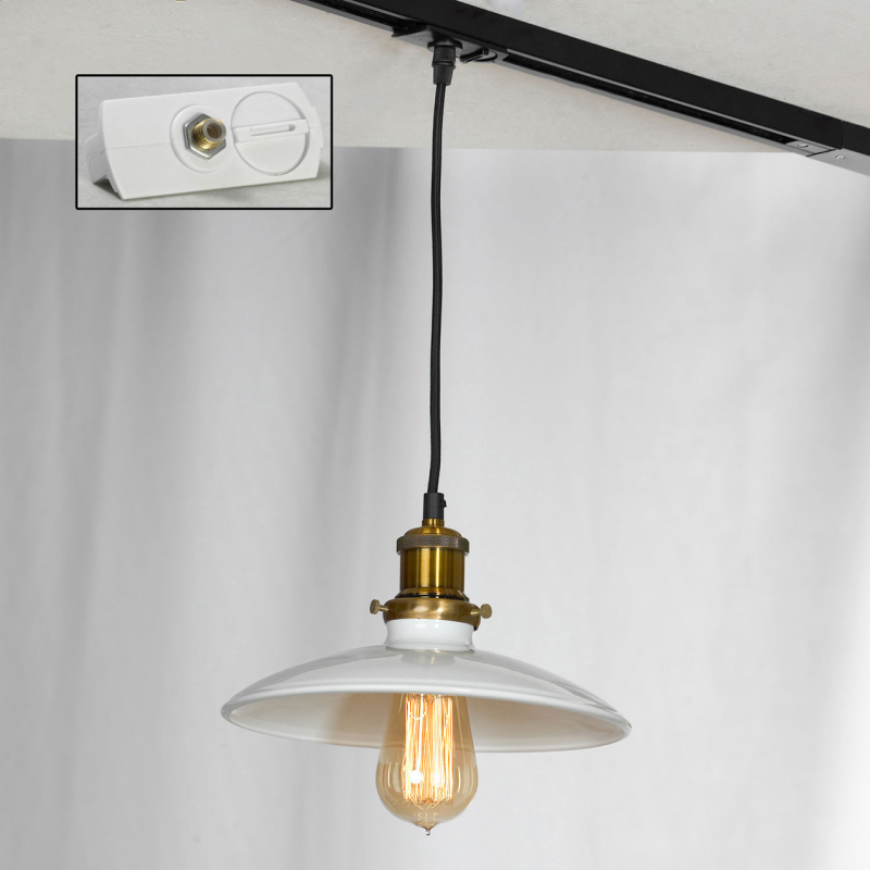 Трековый светильник однофазный Lussole LOFT Track Lights LSP-9605-TAW Трековый светильник однофазный Lussole LOFT Track Lights LSP-9605-TAW
