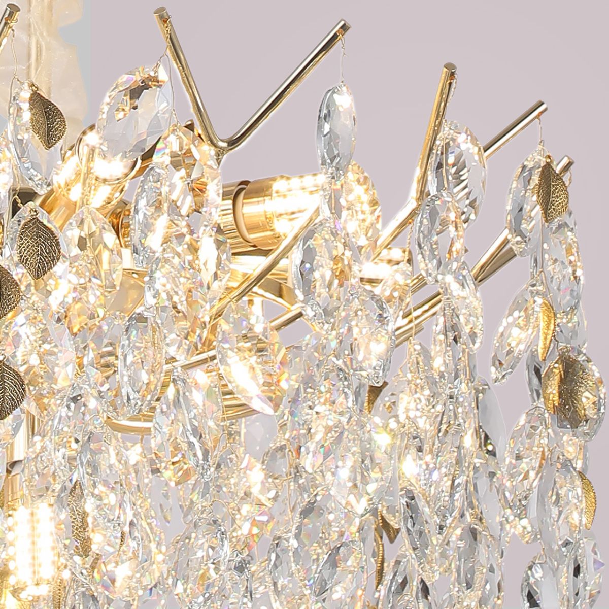 Подвесная люстра Illumico IL5160-800PZF-25 GD ELITE