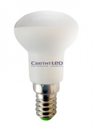 Лампа LED E14(R39), 5W, 220V, холодный 6400К, 420Lm