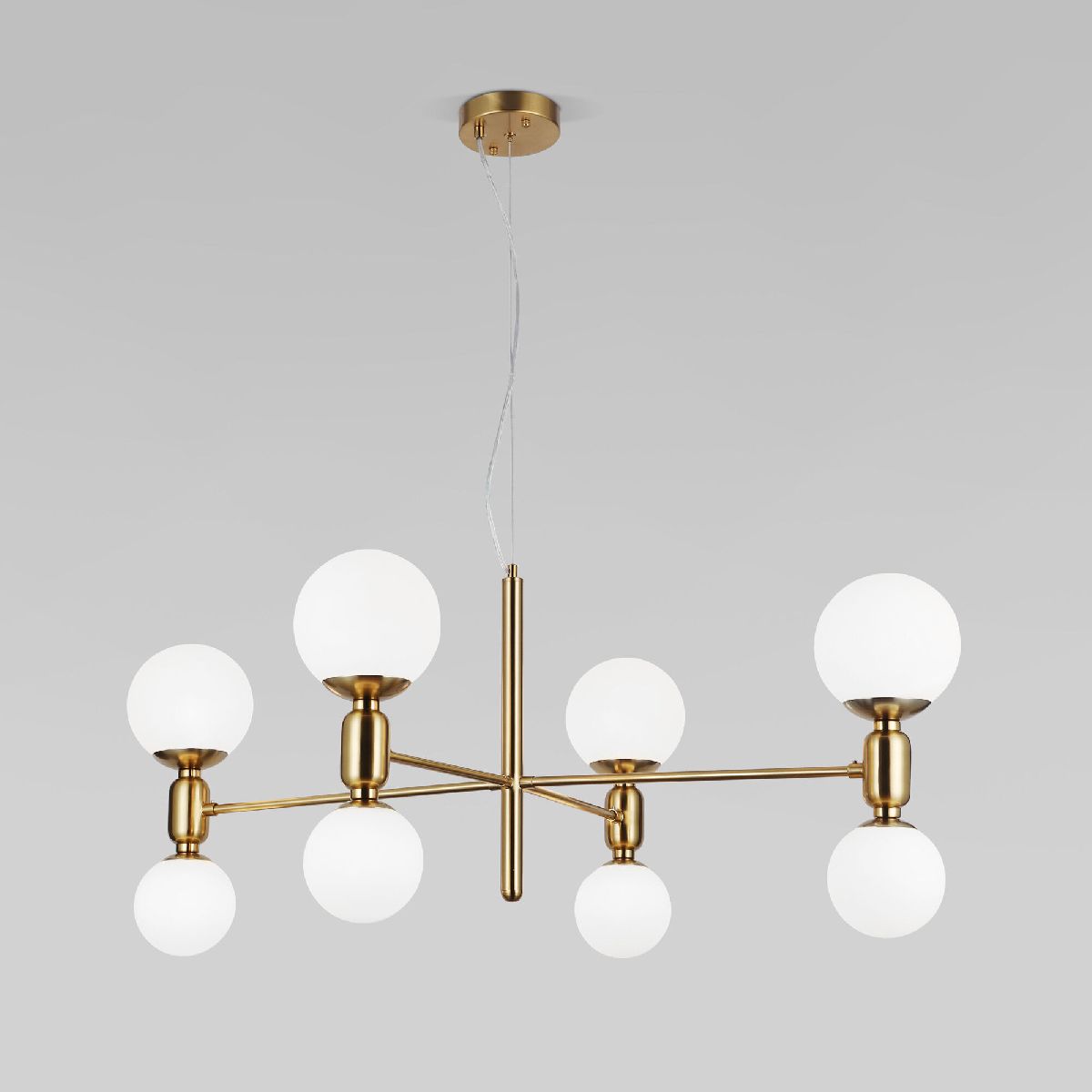 Подвесная люстра Eurosvet Bubble 30182/8 латунь Smart a063208 Подвесная люстра Eurosvet Bubble 30182/8 латунь Smart a063208